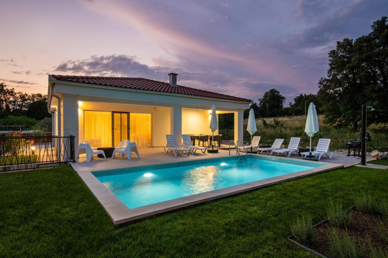 Villa Destiny Nedescina, Istrien, Kroatien Dış mekan fotoğraf