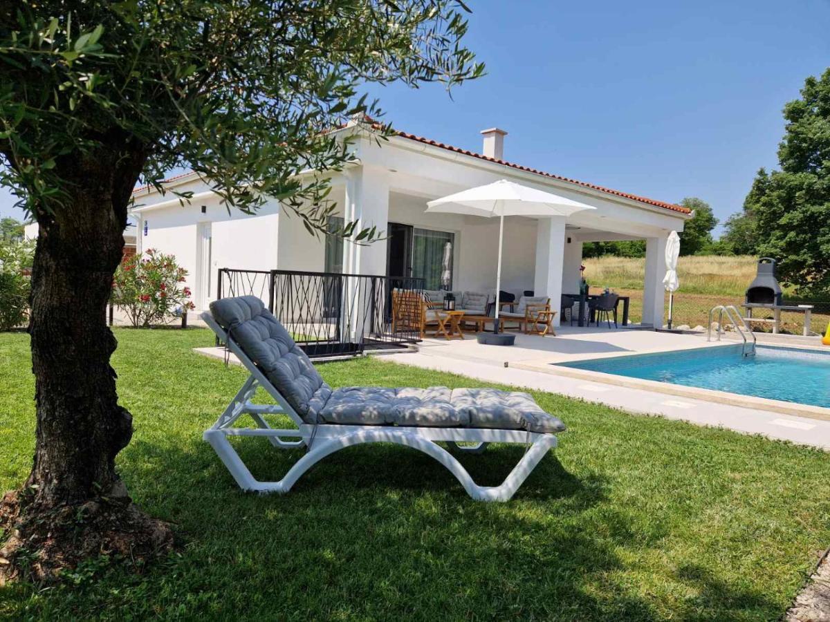 Villa Destiny Nedescina, Istrien, Kroatien Dış mekan fotoğraf