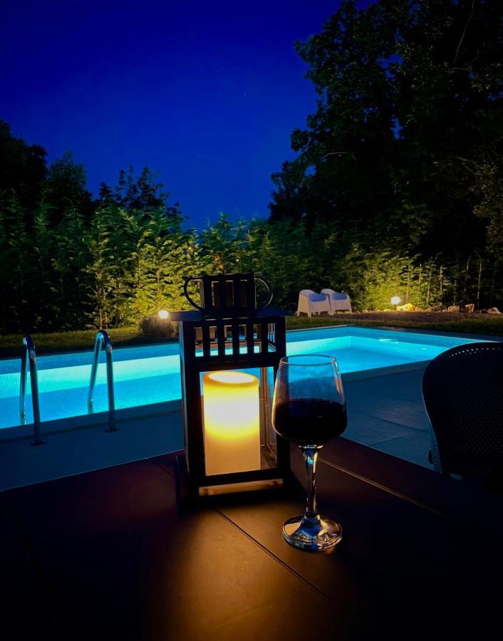 Villa Destiny Nedescina, Istrien, Kroatien Dış mekan fotoğraf